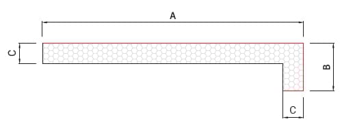 Теплоизоляционный фитинг EPS для подоконника ELLE ESSE GREENPOR® ARCH-00088760 - Вид №1