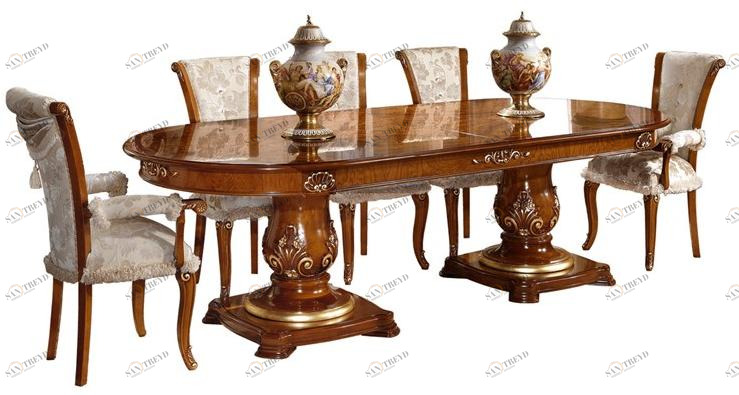 Barnini Oseo Овальный деревянный стол Prestige plus Pp73