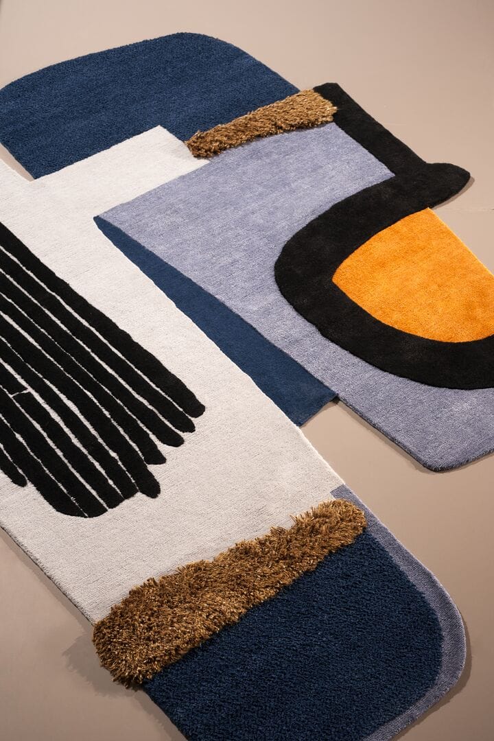 Ковер ручной работы с геометрическим рисунком Baxter Himani ARCH-00099209 - Вид №2