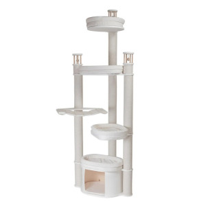 ПР0058600 Игровой комплекс Beauty-3, 216 см, цвет белый подушки белые, основание прямоугольное MYSNOOPY