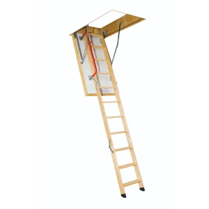 Лестница чердачная складная с секциями LTK 60x120х280 см