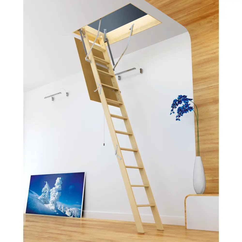 Лестница чердачная складная с секциями OLN 120x60x280 см 18209582 STLM-2148550 Santreyd  - Вид №5