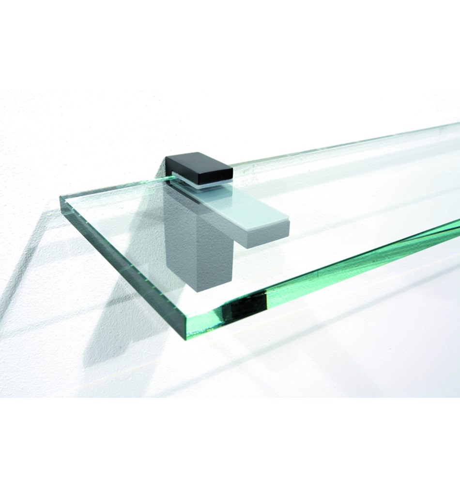 FROST Кронштейн для полки 6 » 2 шт. чернить цинк / латунь Черный Q304608075  - Вид №1