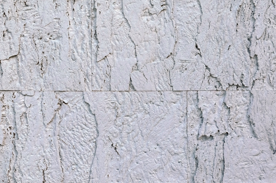 006 071 019 Рельефное пробковое настенное покрытие Sandstone Warm White GRANORTE RustiCork