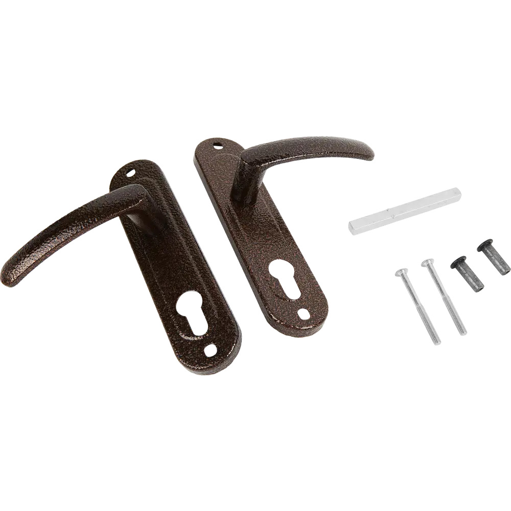 Santreyd Дверная ручка входная на планке медь РФ1-70.02 85381361 STLM-1458621 - Вид №2