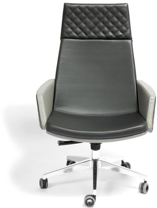 AP Factor Кожаное кресло для руководителя с 5 спицами Minnesota sun-id-1379852 - Вид №2