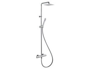 ABS настенный термостатический душ колонка с ручной душ