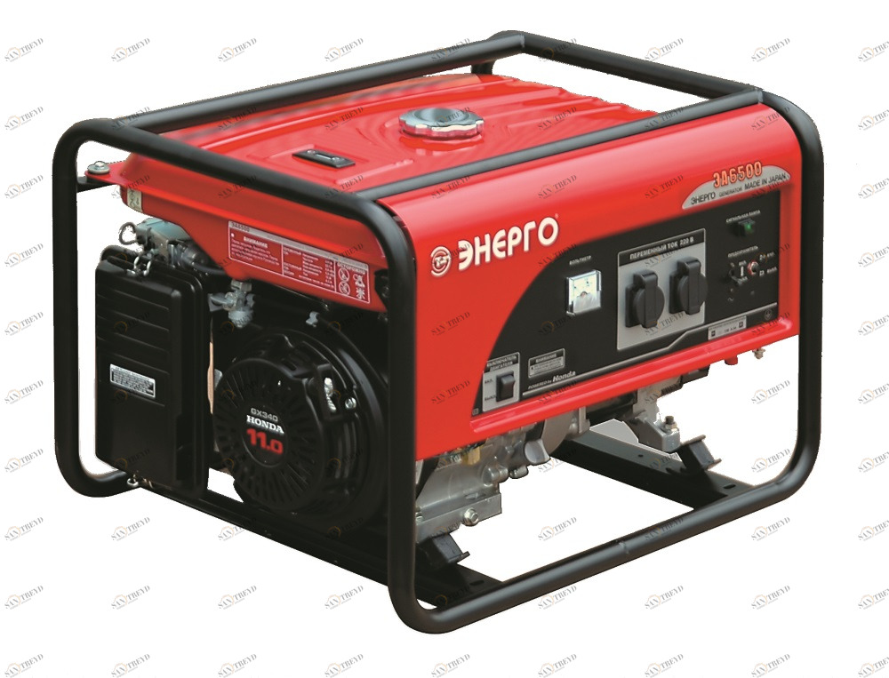 Бензиновый генератор Энерго ЭА 6500 Santreyd sun-id-1032854