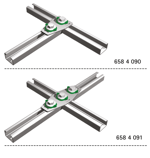 6584091 BIS RapidRail® T- и X-соединители для создания конструкций из профиля RapidRail walraven  - Вид №2