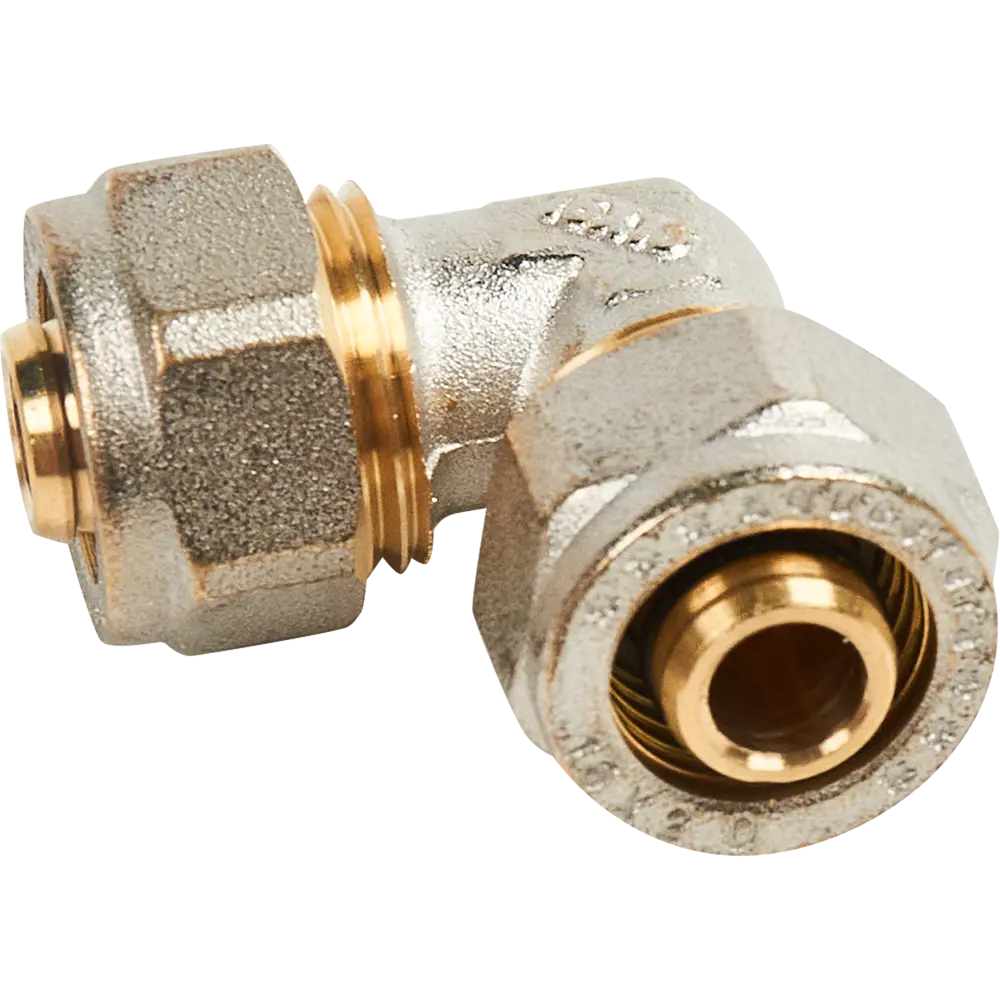 Угол 90° Aquasfera 16 мм никелированная латунь 027-8737 STLM-2140436