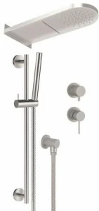Remer Rubinetterie Душевой набор из нержавеющей стали с лейкой X style inox Ss x 93 p s01/2 mmca