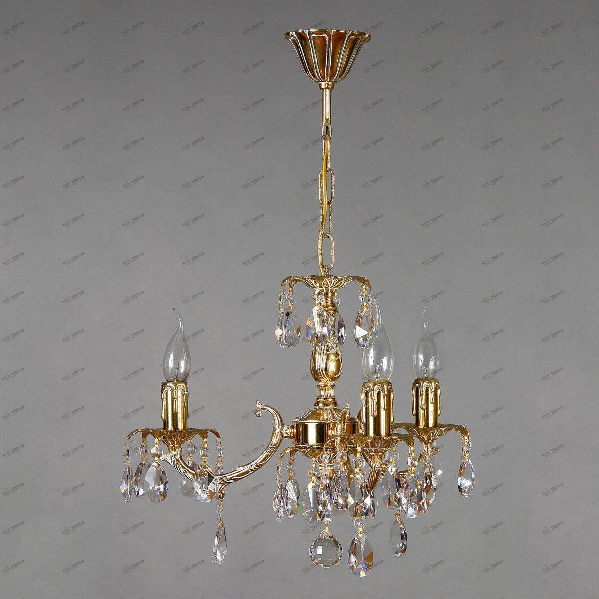 Подвесная люстра Ambiente Benisa 2226/3 WP Tear Drop AMBIENTE ДИЗАЙНЕРСКИЕ, BENISA 181513 Бронза 