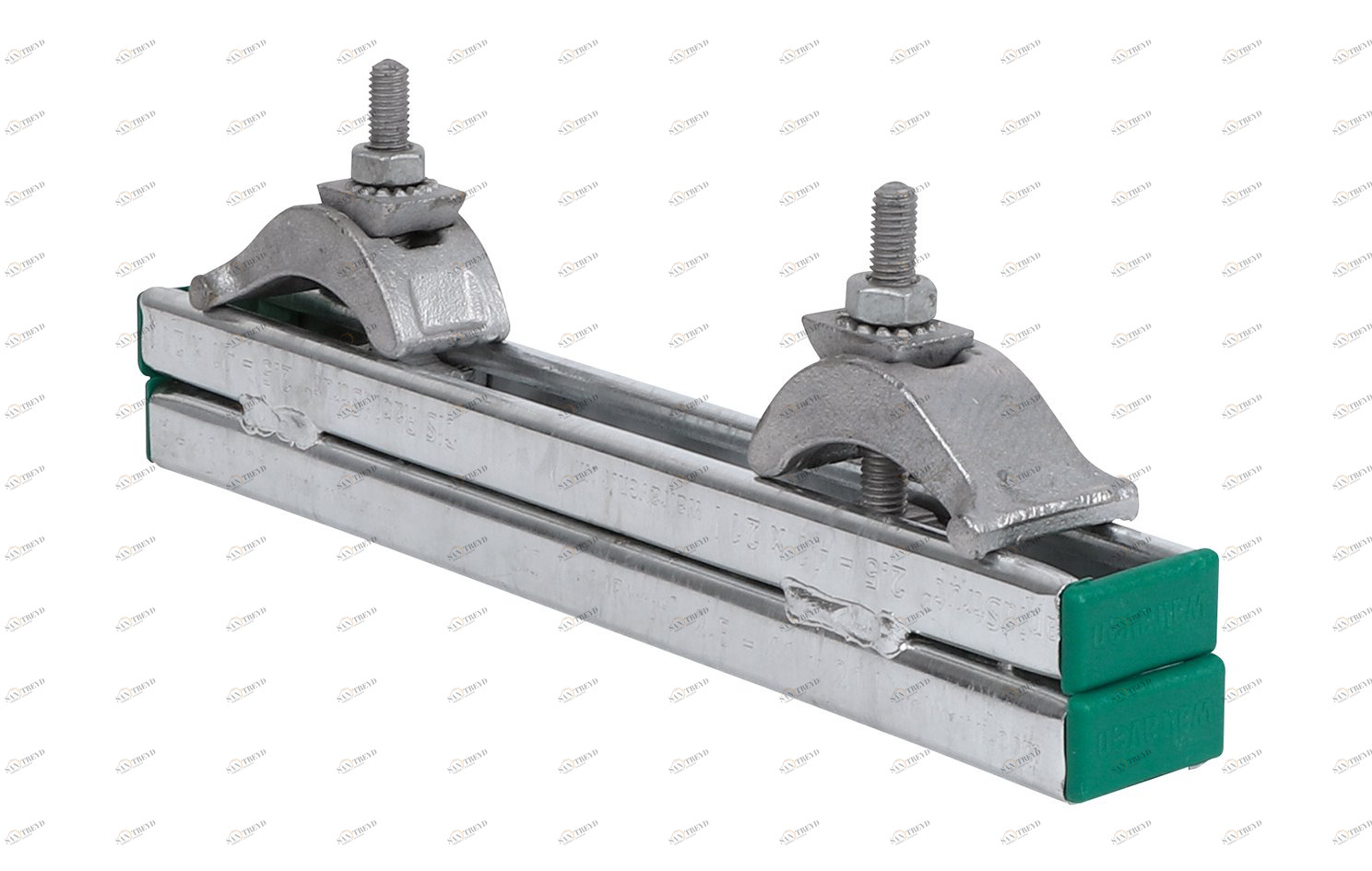 6073300 Монтажные профиля BIS Strut 41x21D Комплект балочных зажимов монтаж между стенками стальных конструкций WALRAVEN 