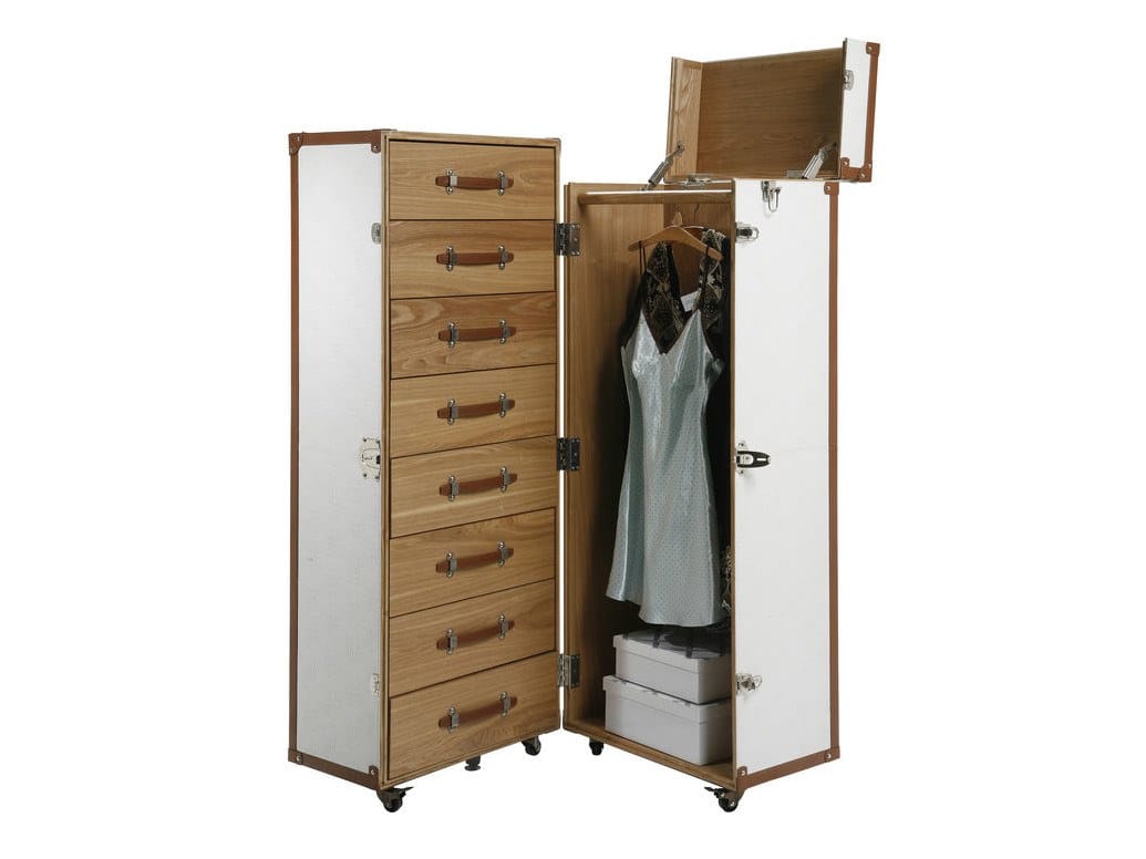 Деревянный шкаф на колесах KARE Design ARCH-00148048 - Вид №2