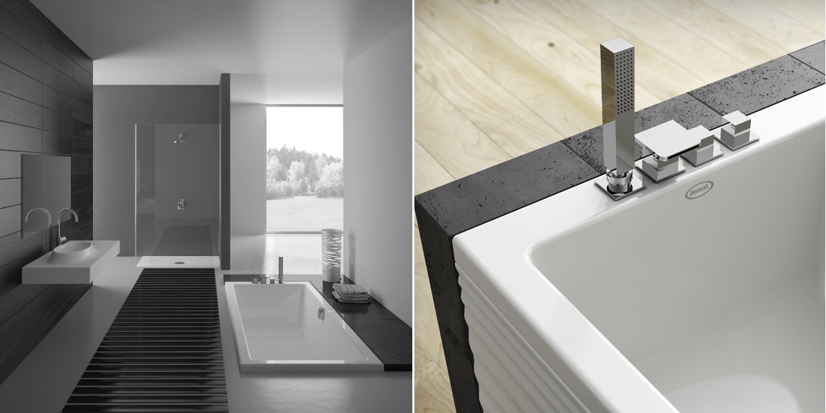 Ванна встроенная Moove 160 9450-429 Jacuzzi 9450429 - Вид №1