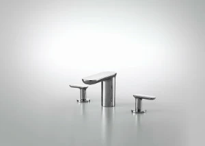 Смеситель для умывальника  на три отверстия GINA F265104C bravat