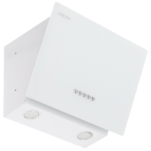 9088851 Вытяжка наклонная DEXP SC50W-650 белый/белый