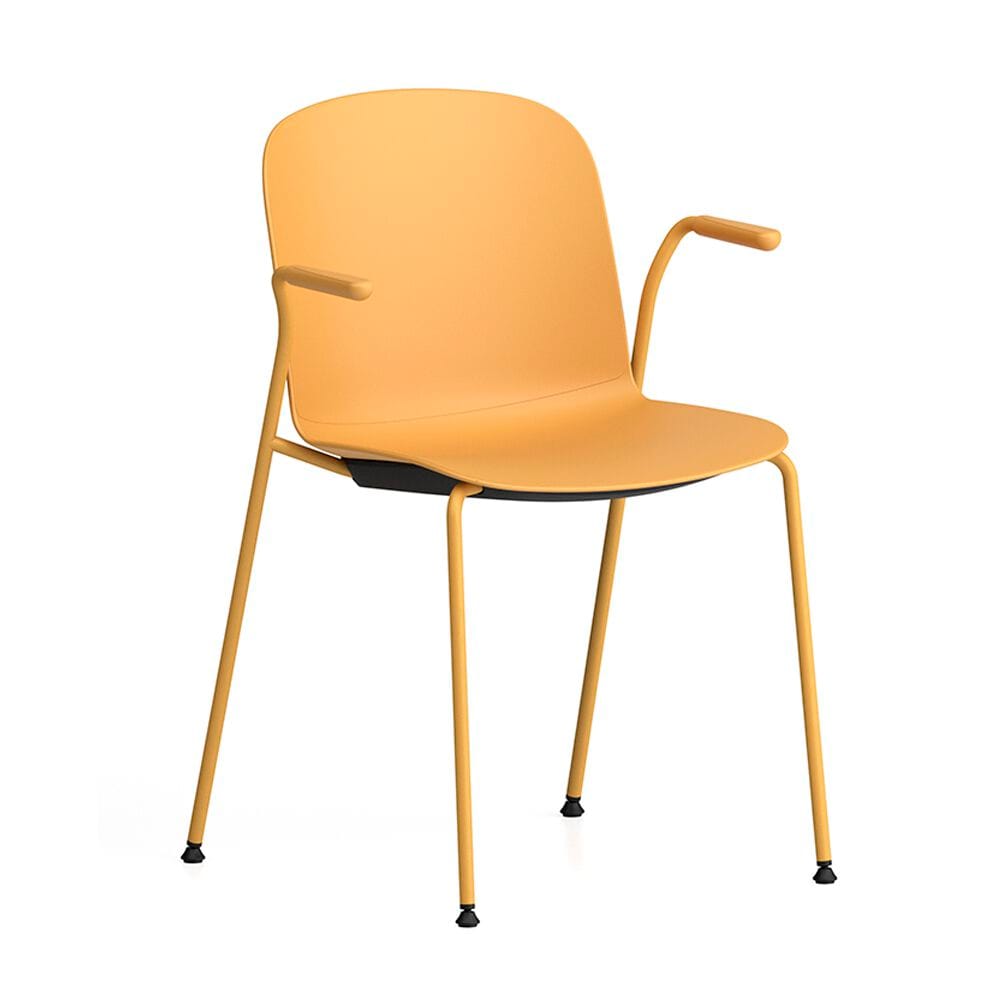 Штабелируемый стул из полипропилена с подлокотниками Infiniti Relief ARCH-00141716 - Вид №5