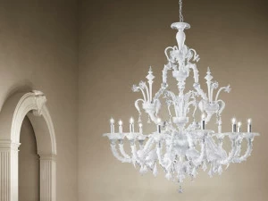 Sylcom Люстра из стекла с кристаллами Rezzonico 1470/1471/1472