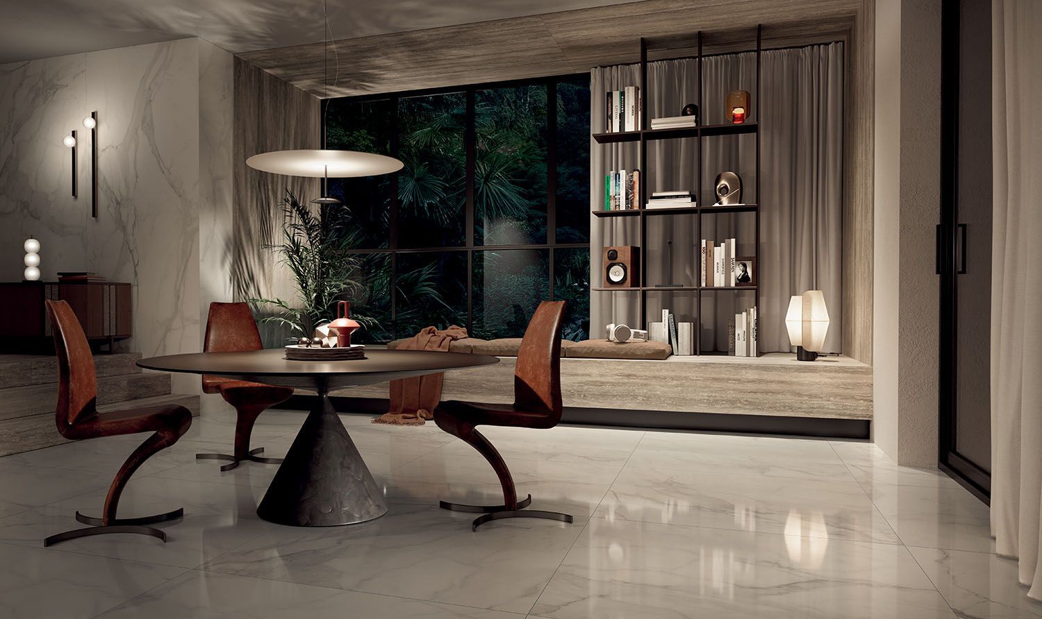 Керамогранит / напольное покрытие из ламинированного керамогранита с мраморным эффектом COTTO D'ESTE Starlight ARCH-00115585 - Вид №3