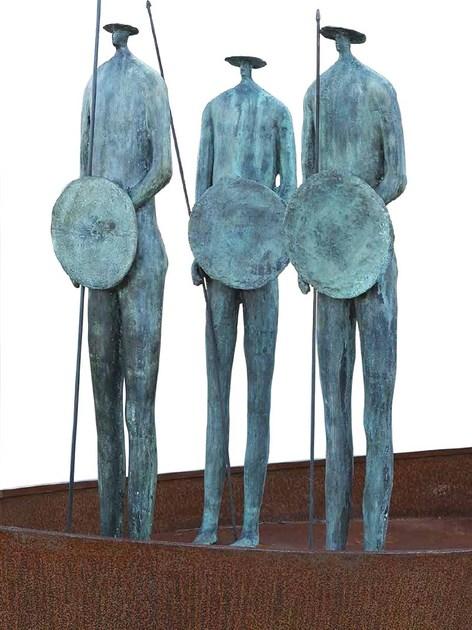 Mirabili Corten ™ и бронзовая скульптура Paolo staccioli sun-id-1349114 - Вид №1