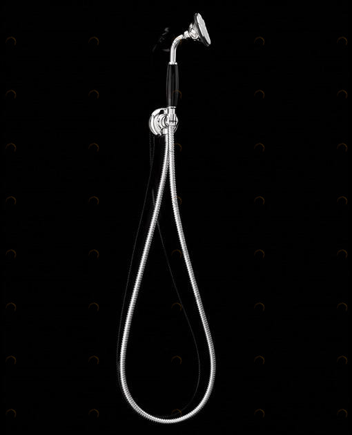 Devon&Devon Настенный ручной душ с опорой Black morris Utci220crbl