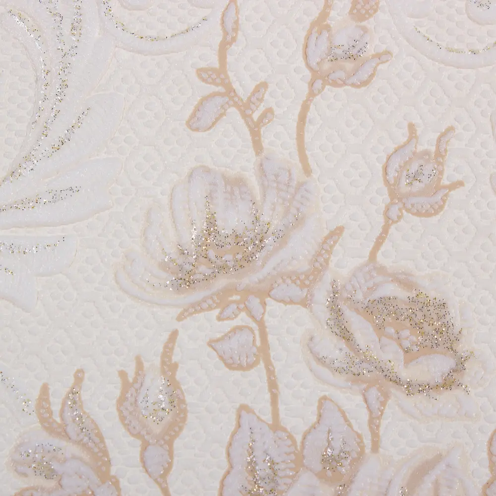 Обои виниловые Palitra Life Small Roses бежевые 0.53 м 1358-12 17122451 STLM-2062978 - Вид №2