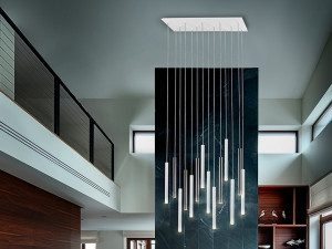 098382 Подвесной светильник 14L хром/белый DIM 300 см Schuller Varas