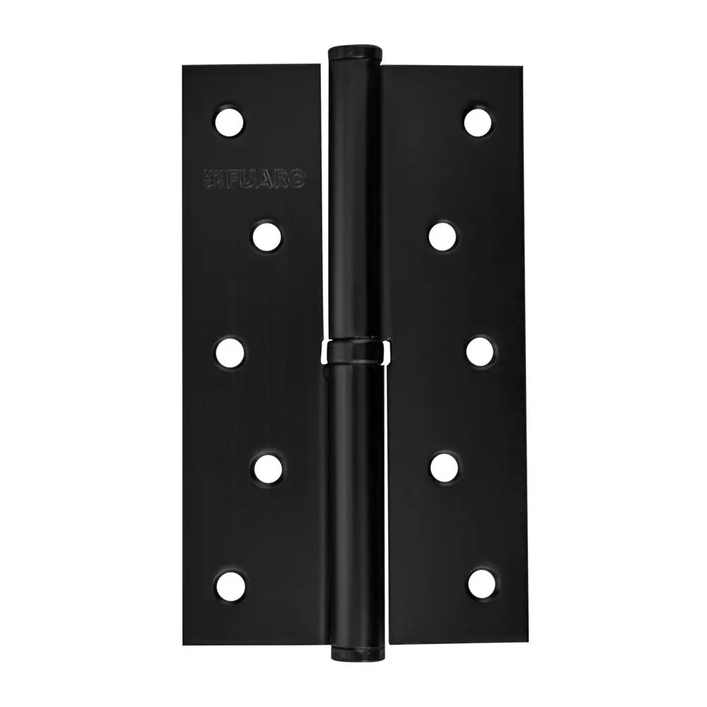 Петля карточная съемная Fuaro 125x75x2.5 мм сталь цвет черный STLM-2166135