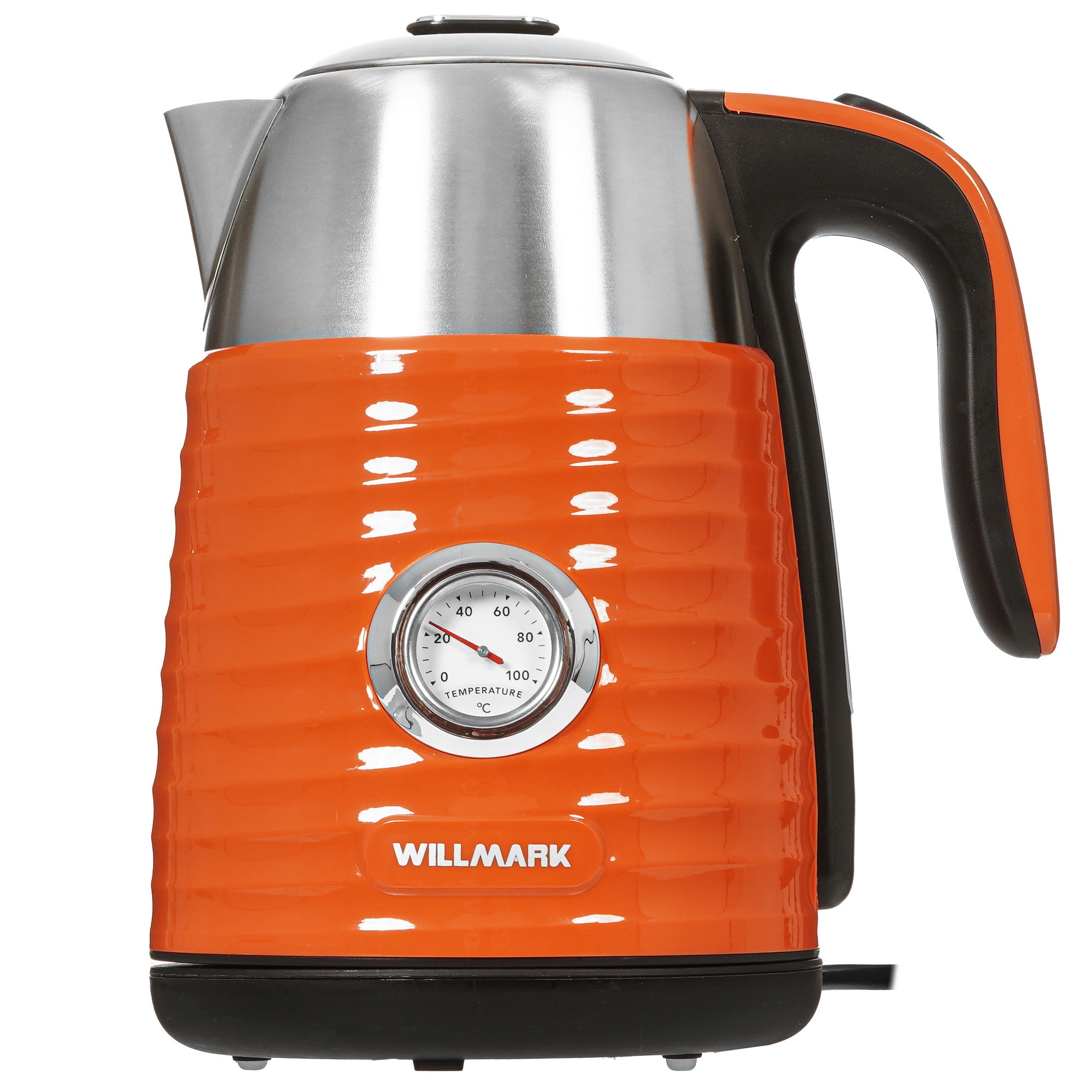 9908677 Электрочайник WILLMARK WEK-1738PST оранжевый STDN-0061904