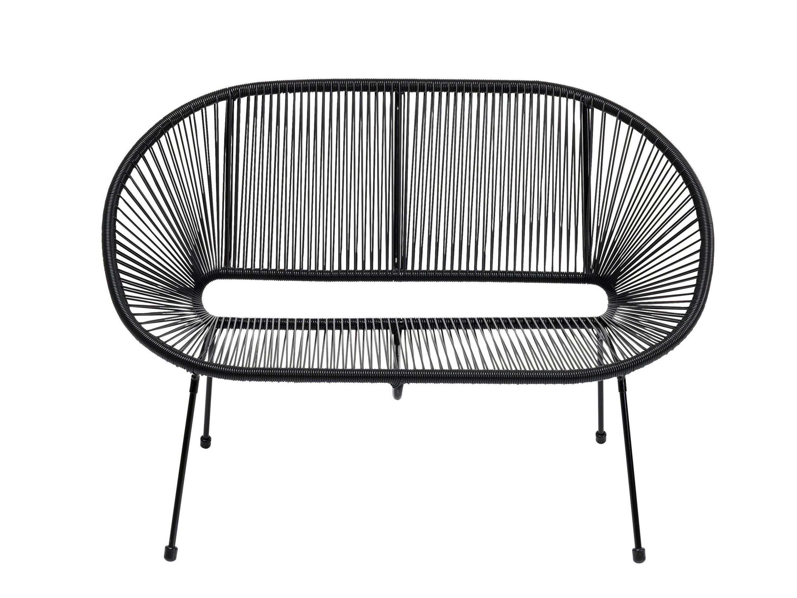 Садовая скамейка из полиэтилена со спинкой KARE Design Акапулько ARCH-00027498 - Вид №1