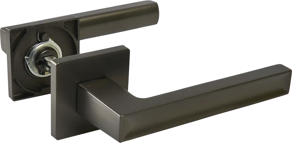 Дверные ручки Fuaro Pulsar для межкомнатных дверей в цвете графит 85203503