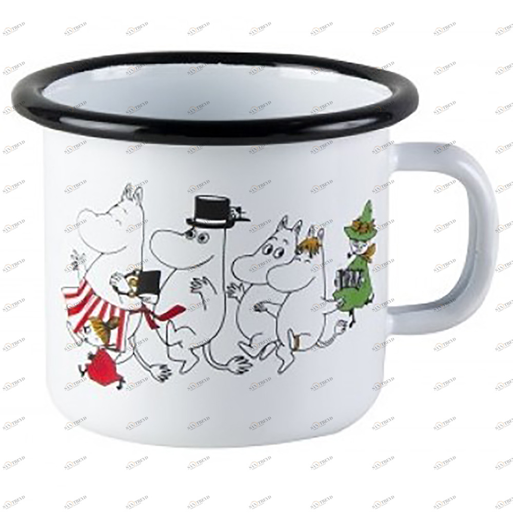 Кружка "Муми-дол" маленькая LE-VILLAGE СОВРЕМЕННЫЙ 221931 Белый 