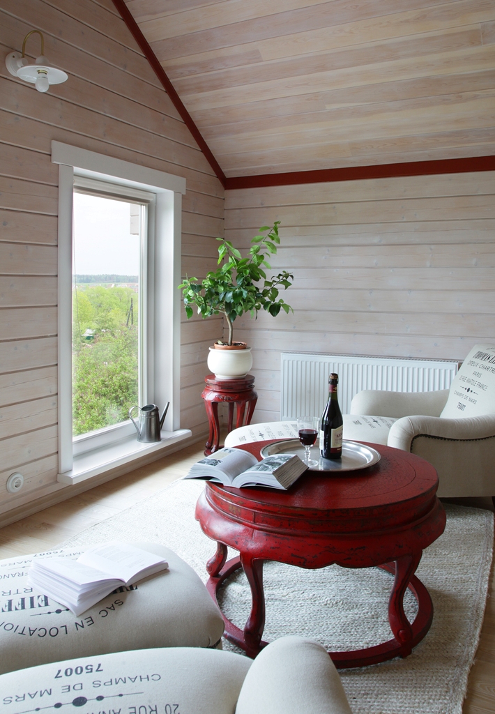 Табурет Юань- дэн Красный ДОМАШНЯЯ ОБСТАНОВКА CHINA 017396 Красный Santreyd  - Вид №7