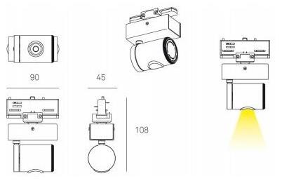 Milan Iluminacion Светодиодное освещение из алюминия Robotic 6435 - Вид №1