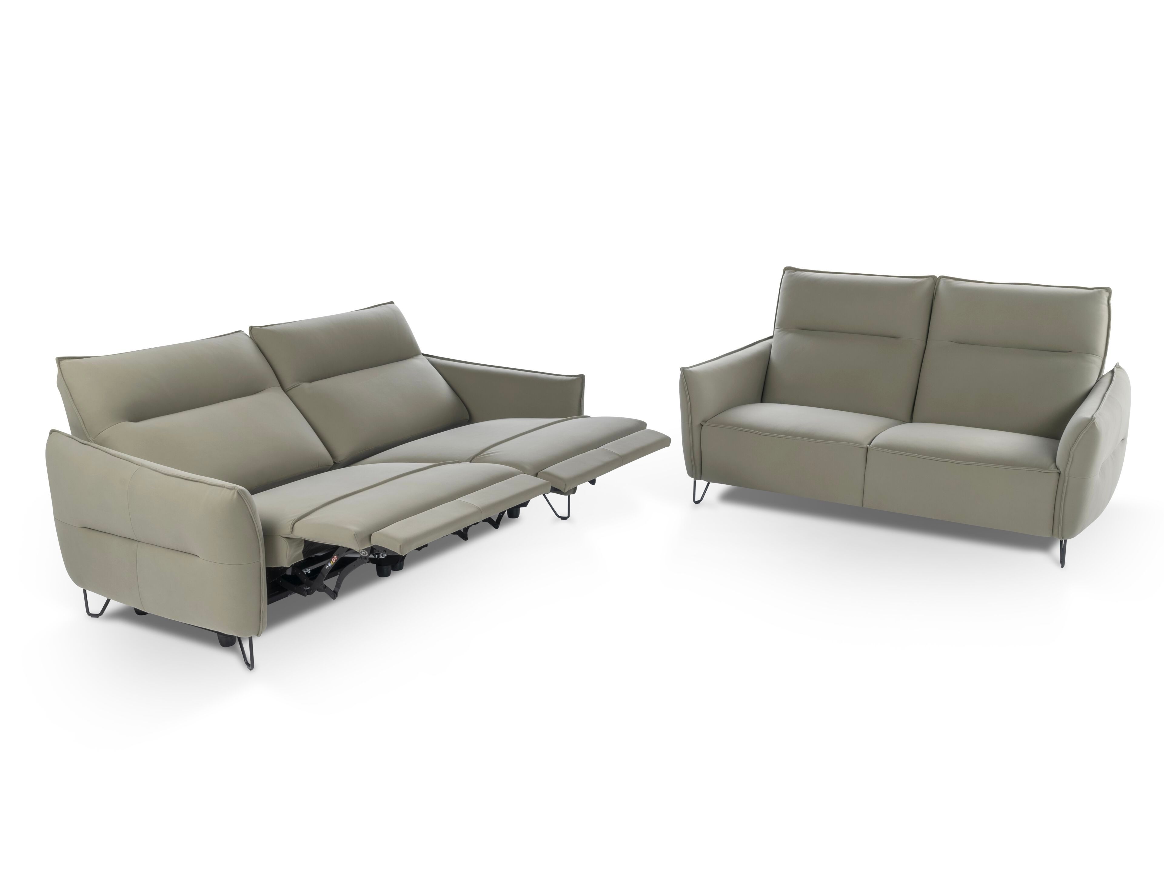 Кожаный диван с откидной спинкой Calia Italia премиум ARCH-00053388