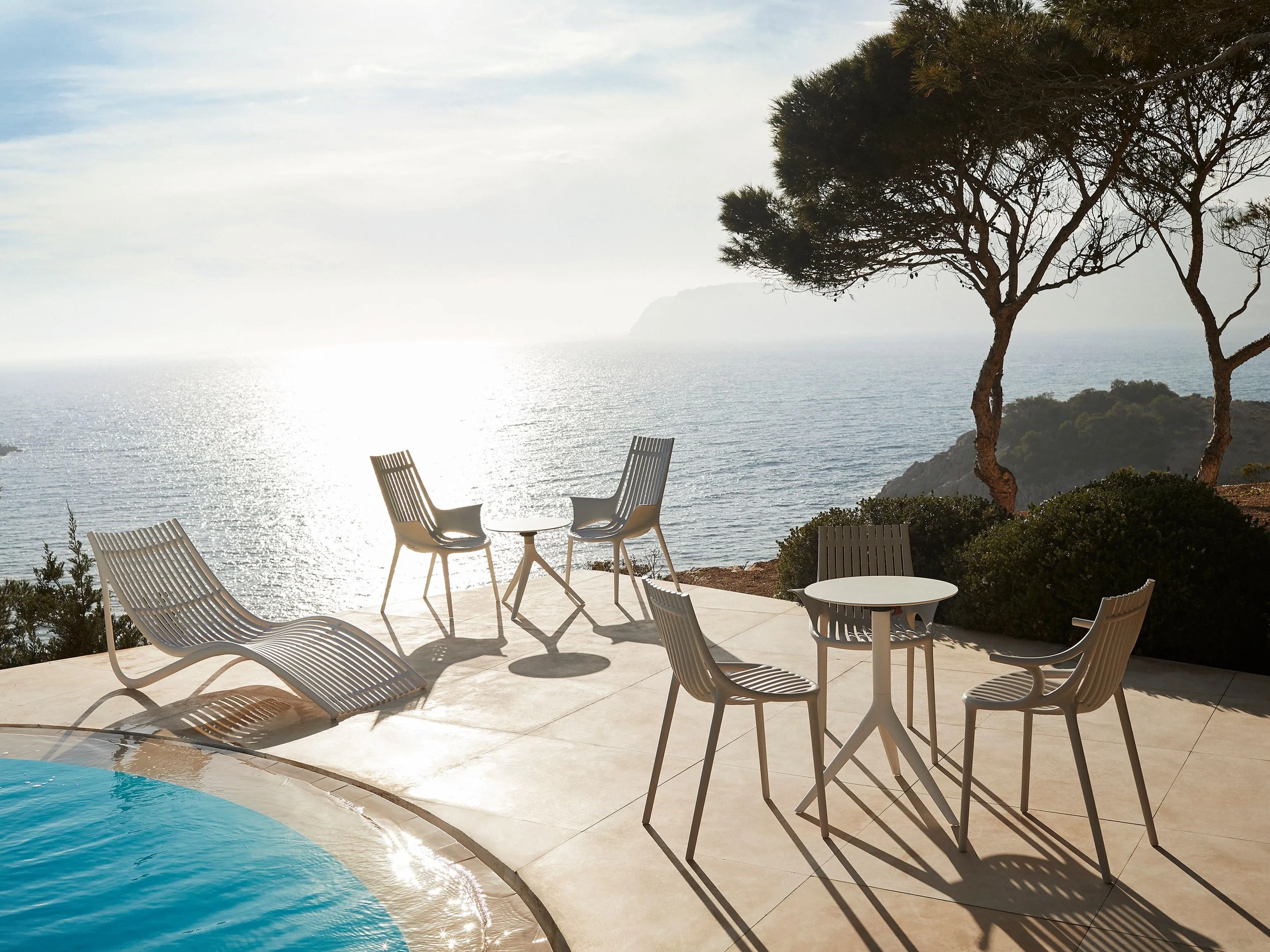 Садовый стул с подлокотниками Vondom Ибица ARCH-00034840 - Вид №11