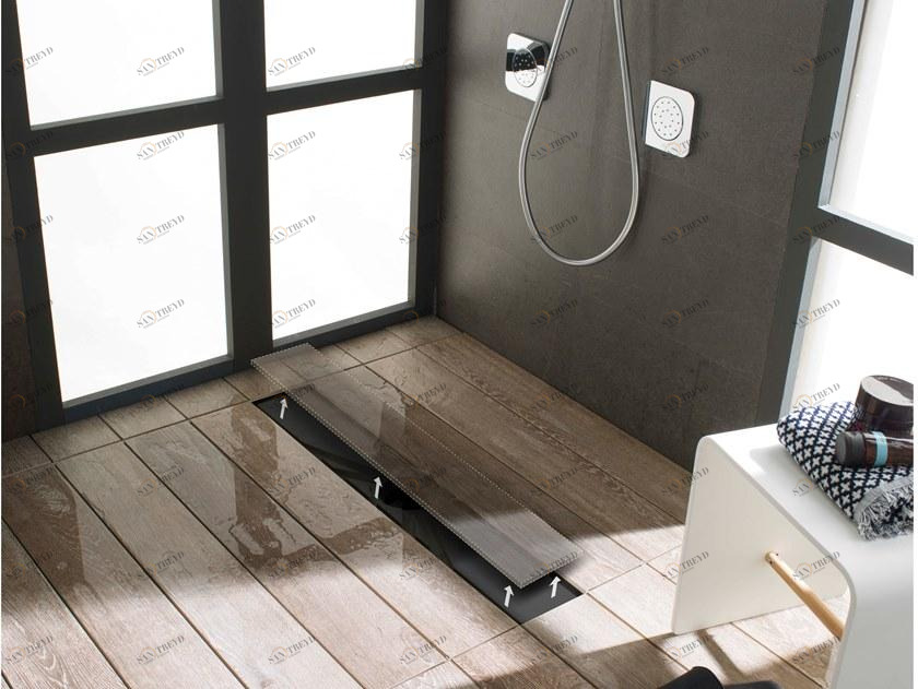 BUTECH Реечный встроенный керамический душевой поддон sun-id-1496043