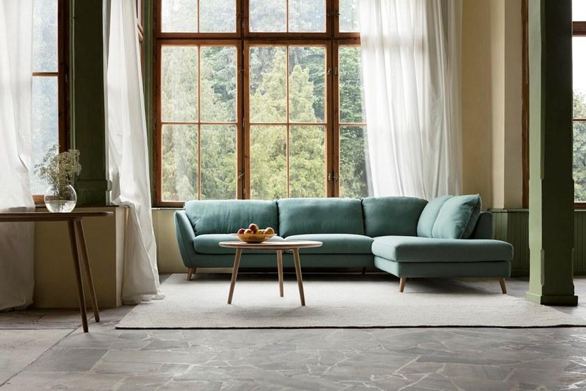 Sits Мягкий 3-х местный тканевый диван с шезлонгом Stella sun-id-1417523 - Вид №1