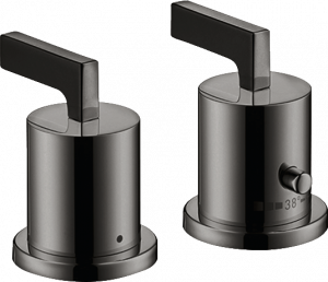 39482330 Термостатический смеситель для ванны на 2 отверстия с рычажными ручками AXOR CITTERIO