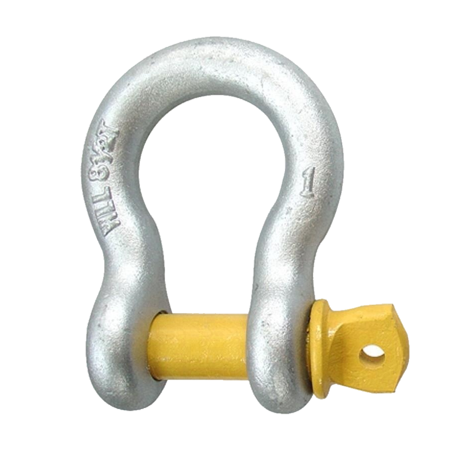 Скоба такелажная омегообразная (G209) 6.5т сталь TOR 1236504