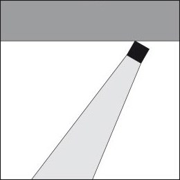 Point Evo 1W 2L Ghidini Point Evo Wall / Ceiling .01 Белый (Матовый)  - Вид №2