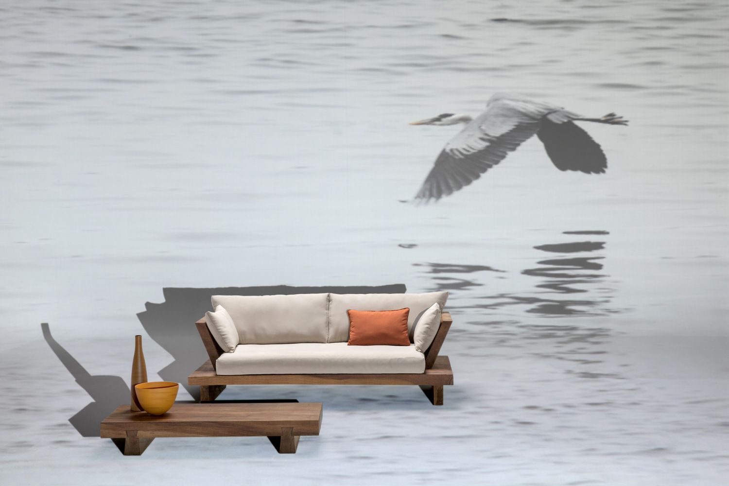 Низкий садовый журнальный столик из массива дерева Il Giardino di Legno Suar ARCH-00141106 - Вид №2