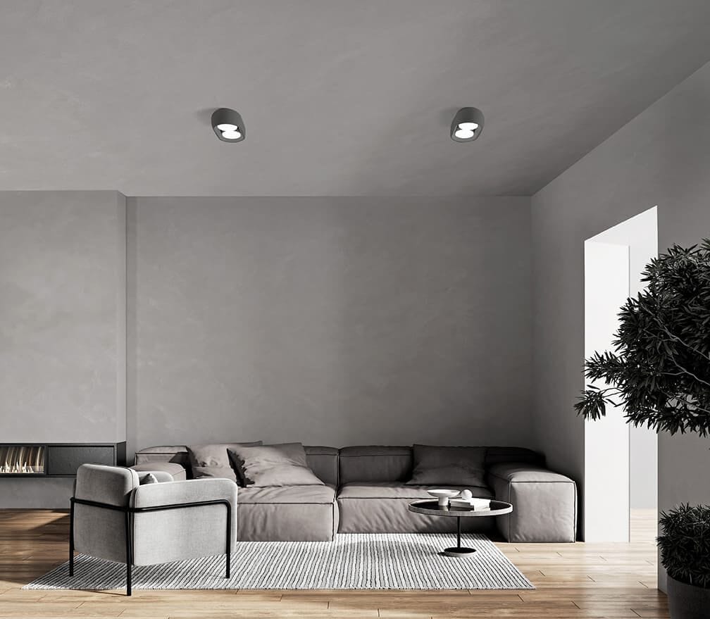 Гипсовый потолочный светильник Tecnico MYSIA ARCH-00121760 - Вид №4