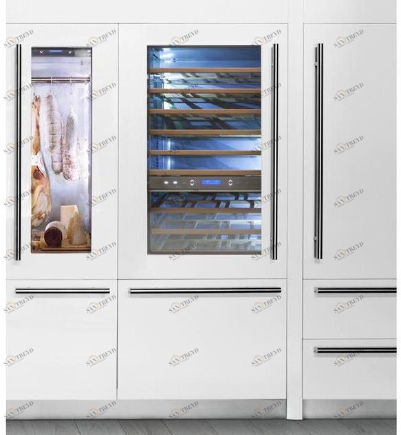 FHIABA Подвал / ветчина со стеклянной дверью Integrated S8991twt