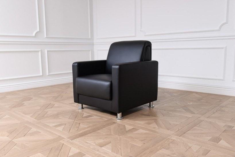 Arrediorg.it® Кресло из экокожи с подлокотниками Helios 1503d-1 - Вид №1