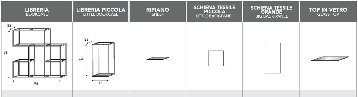 Twils Модульный книжный шкаф Set sun-id-1373532 - Вид №22