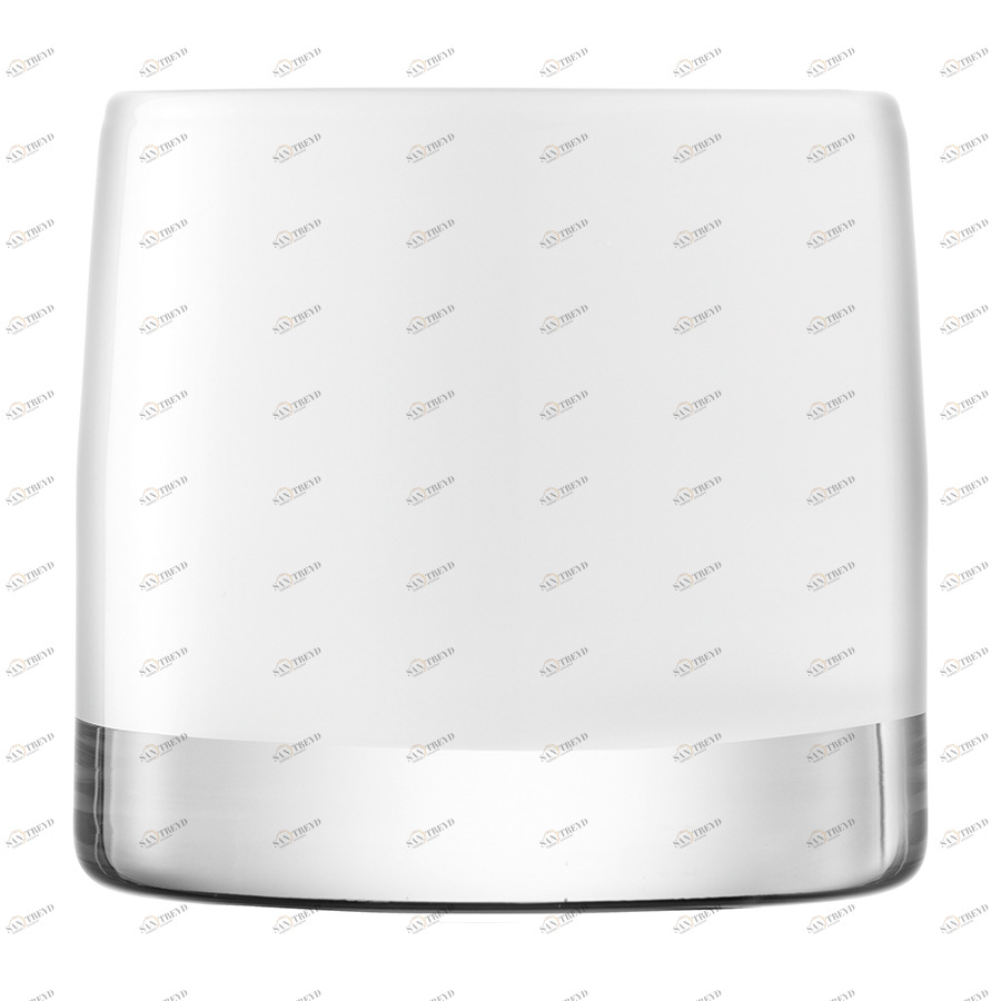 Подсвечник стеклянный на 1 свечу белый Light colour LSA INTERNATIONAL  253417 Белый 