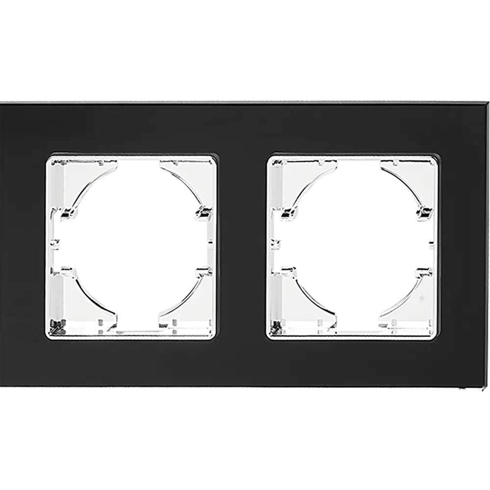 GUSI Electric Ugra - Элегантная рамка для розеток черного цвета 85233691 STLM-0060200