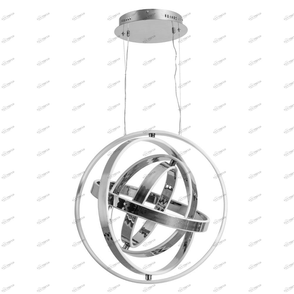 Подвесной светильник серебристый Divinare Mirror 1612/02 SP-1 DIVINARE ДИЗАЙНЕРСКИЕ, MIRROR 00-3890283 Серебро 